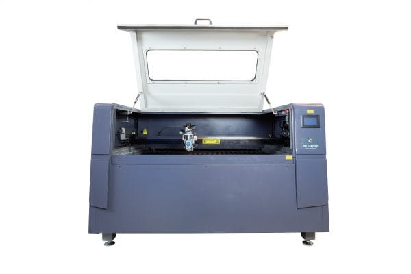MQ1390C Haute puissance CO2 Combi métal métal bois laser cutter rabat ouvert