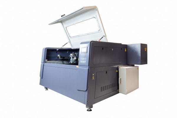 MQ1390C Coupeur laser en plastique de bois en métal combi CO2 haute puissance 45 degrés