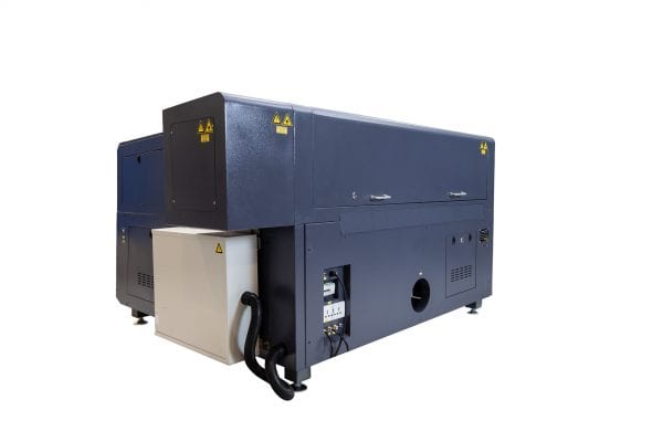 MQ1390C Coupeur de laser en plastique en bois métal CO2 Combi haute puissance arrière