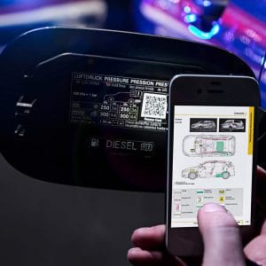 Code QR de traçabilité des produits pour l'industrie automobile