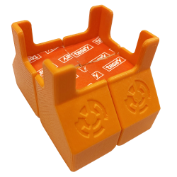 Pieds de lit en nid d'abeille pour laser CO2