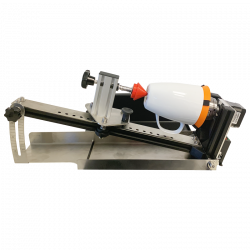 Gravure laser sous un angle d'objets ronds, cylindriques et coniques - machine laser à module rotatif