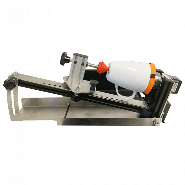 Gravure laser sous un angle d'objets ronds, cylindriques et coniques - machine laser à module rotatif