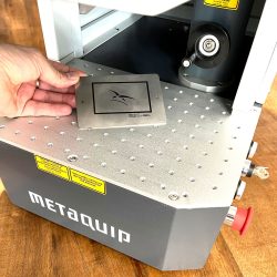 Pièce de machine de gravure laser à fibre