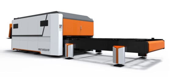 Production de découpe de métaux au laser
